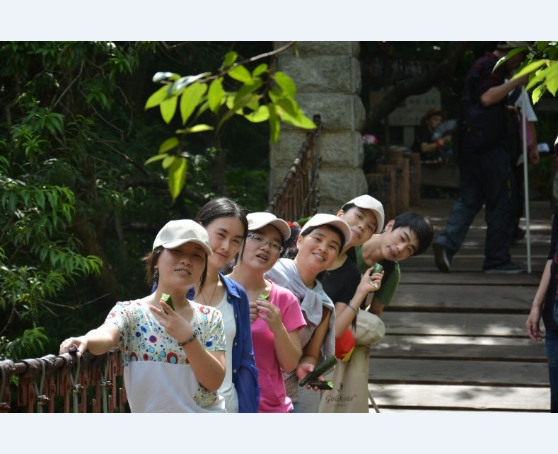 唐風采服務部精英員工梧桐山一日游 唐風采服務部精英員工梧桐山一日游