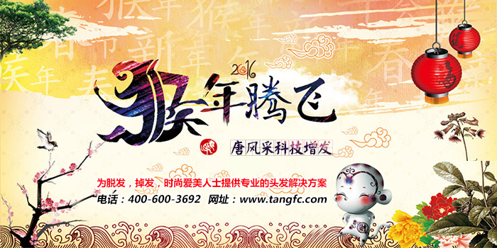 猴年大吉——唐風采假發(fā)2016年各分店新春祝福視頻篇