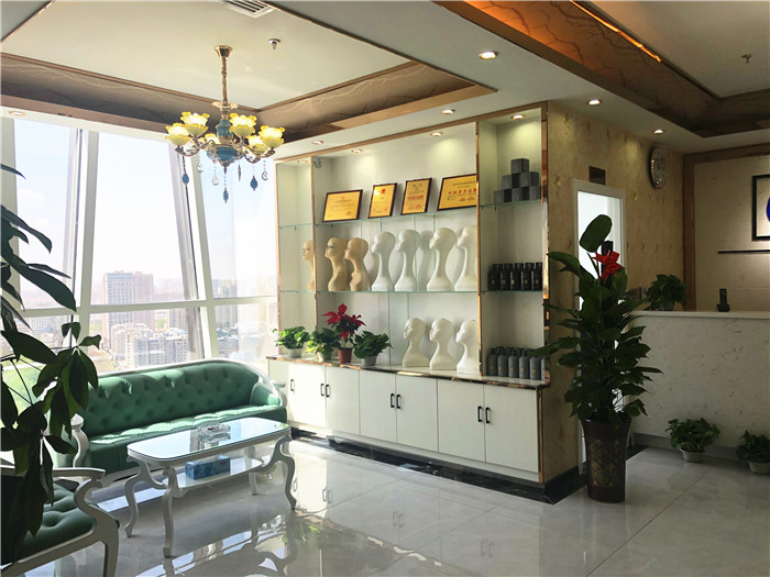 唐風采銀川店店內(nèi)一角