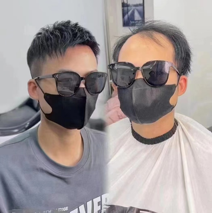 定制假發(fā)佩戴體驗(yàn) \